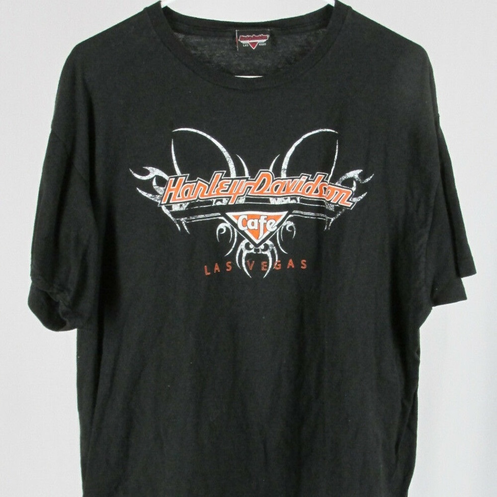 Harley-Davidson Cafe T-shirt XL Las Vegas Black
